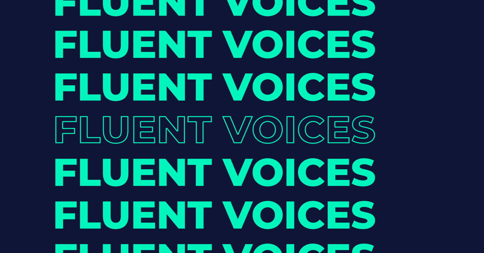 Fluent Voices Header